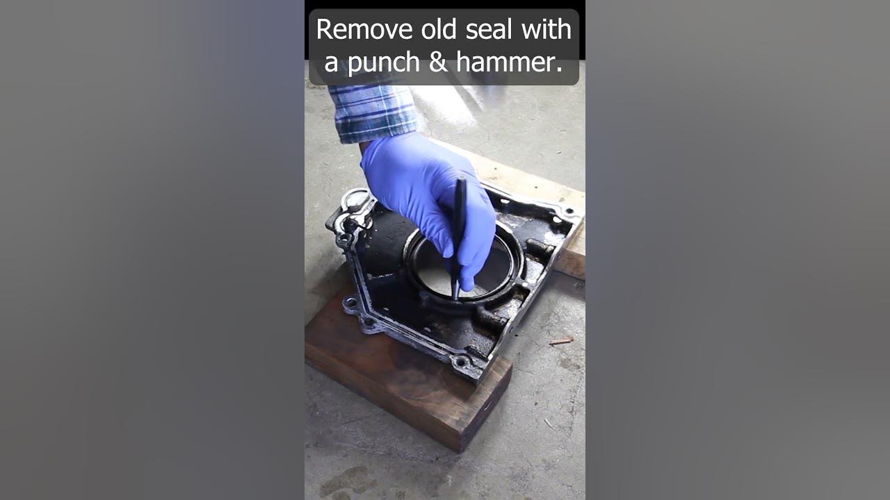 Ford 5 4 rear main seal replacement youtube