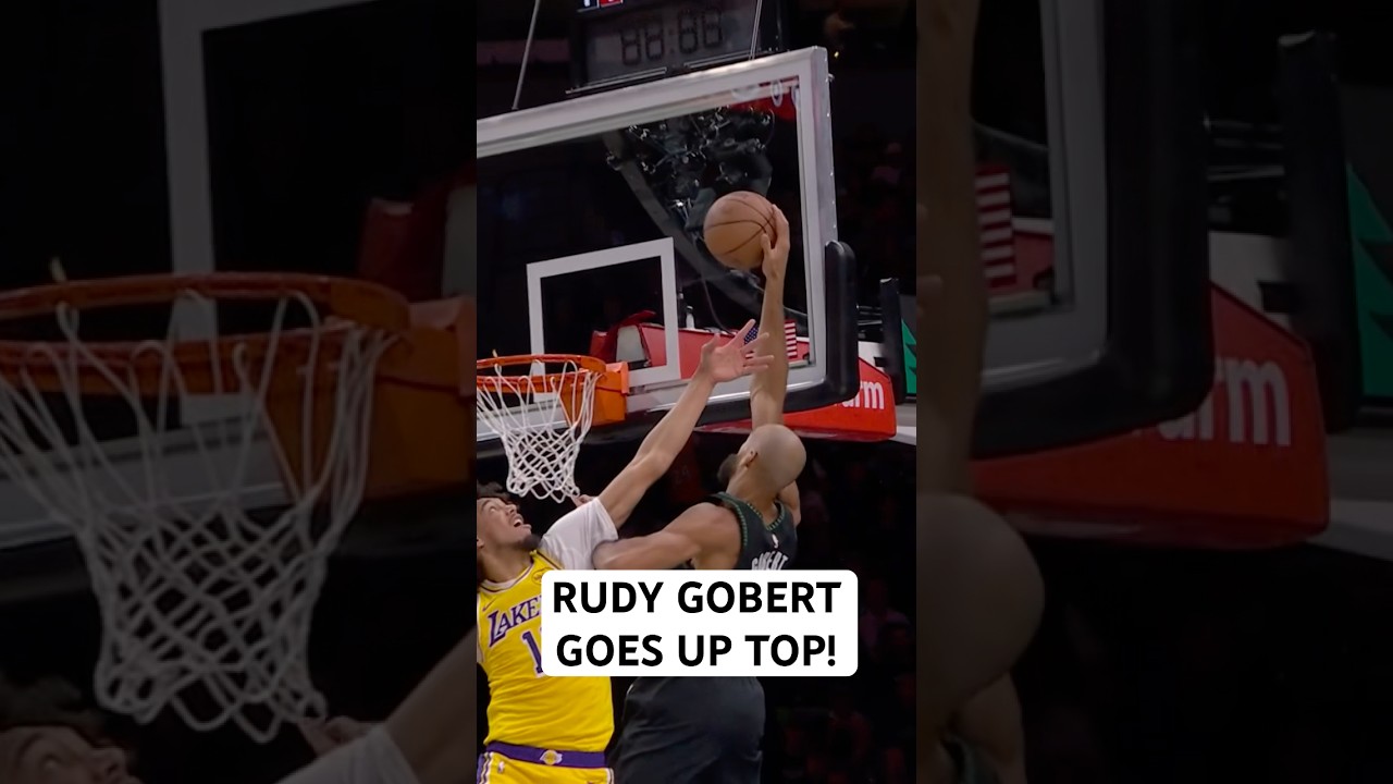 Руди Гобер тянется назад к аллее-упу