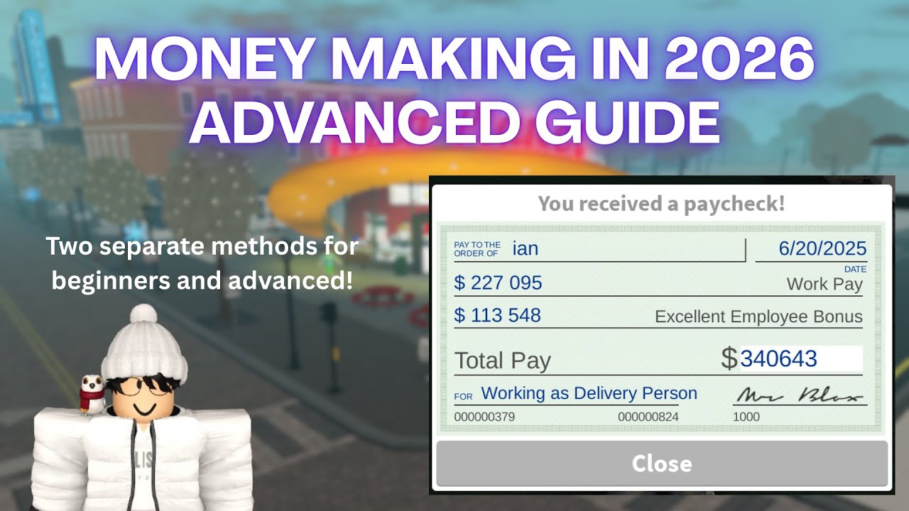 Наиболее эффективный способ заработать деньги в Bloxburg в 2026 году (надежный источник)