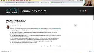 Community Forum Tour