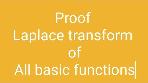 Exercise11.1  Laplace lecture #1