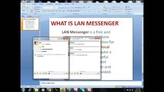 WHAT IS LAN MESSENGER ,messenger, send messenger one computer to other screenshot 2