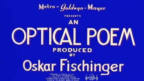 Visual essay, Oskar Fischinger - 18