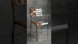 From Rust to Shine | Restoring an Old Metal Chair