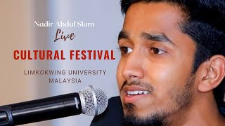Nadir Abdul Salam | Live Concert | Cultural Festival | Limkokwing