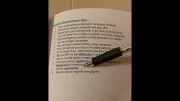 Key Tips For Managing Vasopressors For New ER Nurses Emergencynursing Ernurse 