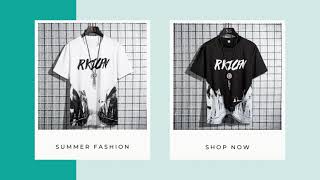 【2022夏】人気メンズファッション半袖プリントＴシャツ