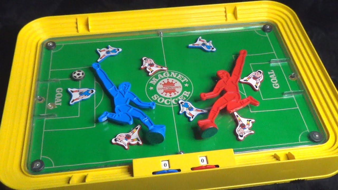 レトロ サッカー盤】学研 マグネットサッカー チャンピオンシリーズ