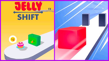 Jelly Shift - obstacle course 3D Runner  game All Levels GamePlay Android Game | android games