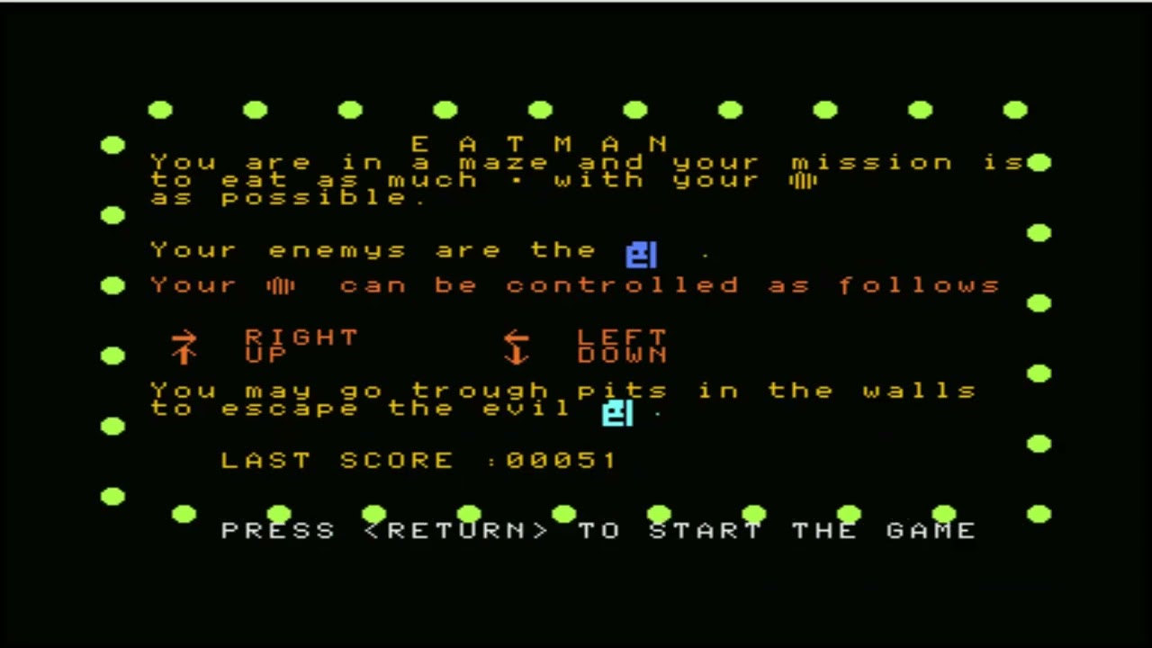 Eatman - EACA Colour Genie