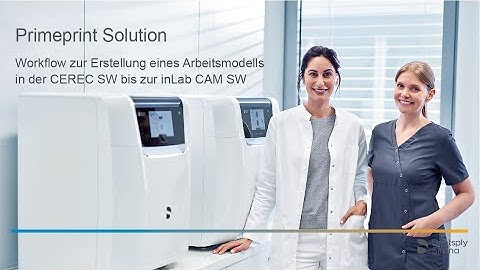 Primeprint Solution Workflow zur Erstellung eines Arbeitsmodells Chairside (de)