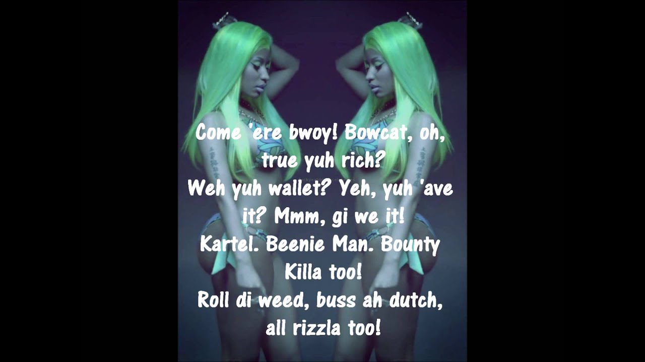 Nicki Minaj - Twerk It (Lyrics) - YouTube.