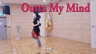 Outta My Mind Linedance / Cho: Rob Fowler , Kate Sala, Guillaume Richard & Darren Bailey