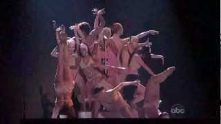 Christina Aguilera 2012 American Music Awards Lotus- Army Of Me-Let There Be Love