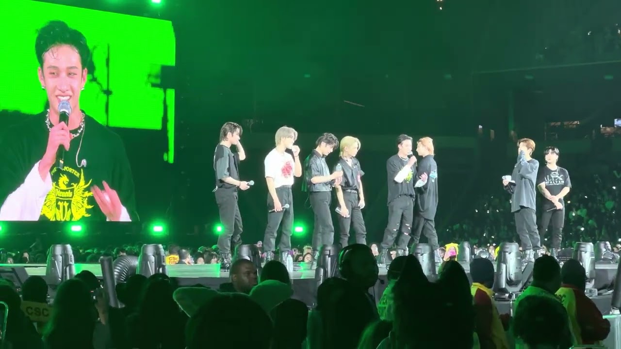 Stray Kids LA Encore Maniac Tour Day 1 - Ment 2 - BMO Stadium