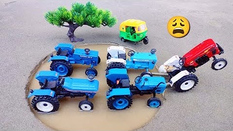 Diy tractor stuck in mud mini science project || Diy tractor stuck ||#18 @rvHacks | @KeepVilla