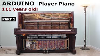 Arduino Player Piano, Part 1 - 1911 Steinway Upright