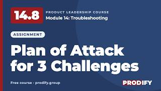 14.8 Assignment | Create a Plan of Attack for 3 Challenges