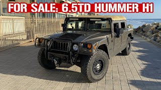 FOR SALE: 6.5TD HUMMER H1 Original Hummer For Sale