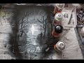 The soul of the cemetery - Spray Paint Art (peinture à la bombe) by Ucuetis