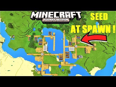 Minecraft 1.2.1 Xbox One/MCPE Seed - STRONGHOLD AT SPAW 