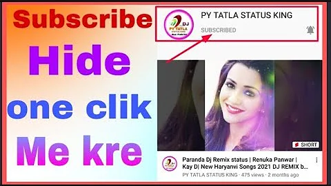 How to Hide Subscribers On Youtube || Subscribers Hide Kaise Kare ? in 2021