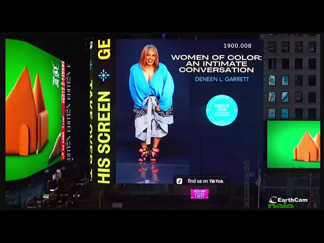 Deneen in Times Square NYC