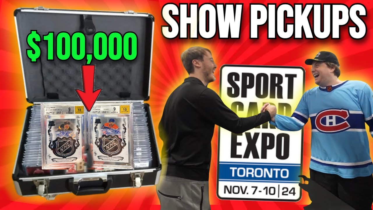 Работаем над КРУПНЫМИ СДЕЛКАМИ на выставке спортивных карт в Торонто!! (СУМАШНЫЕ ЗАХВАТЫ)🔥