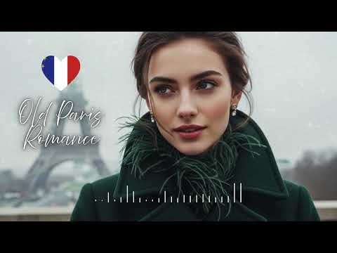 French Chanson Music 🎶 Soft French Love Songs & Old Paris Café Nights