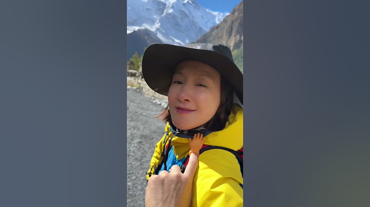 히말라야 처음부터 끝까지 함께한 🖐️#annapurnacircuittrek #히말라야 #키위랩 #kiwelab