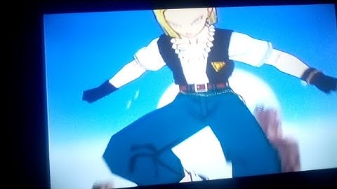 Dragonball Z Budokai 2 Super Saiyan 2 Trunks Burning Slash on Android 18 Alternate Ko Ryona 2