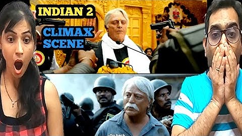 Indian 2 Movie Climax Scene Reaction | Kamal Haasan | Shankar | Indian 2 Movie Scenes Reaction