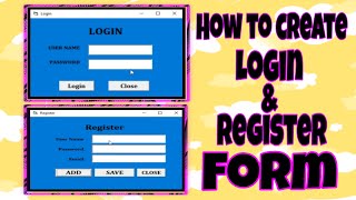 Information How to create login in visual basic 6.0  Part 1 Update