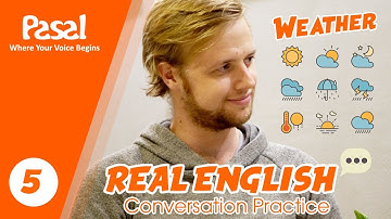 🔴 Học tiếng anh giao tiếp THỰC | Số 5: Weather☔️☀️