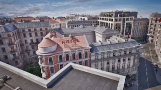 Flying a drone through Unreal City