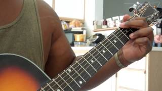 Video thumbnail of "Ebony Eyes (Rick James & Smokey Robinson Guitar Lesson)"