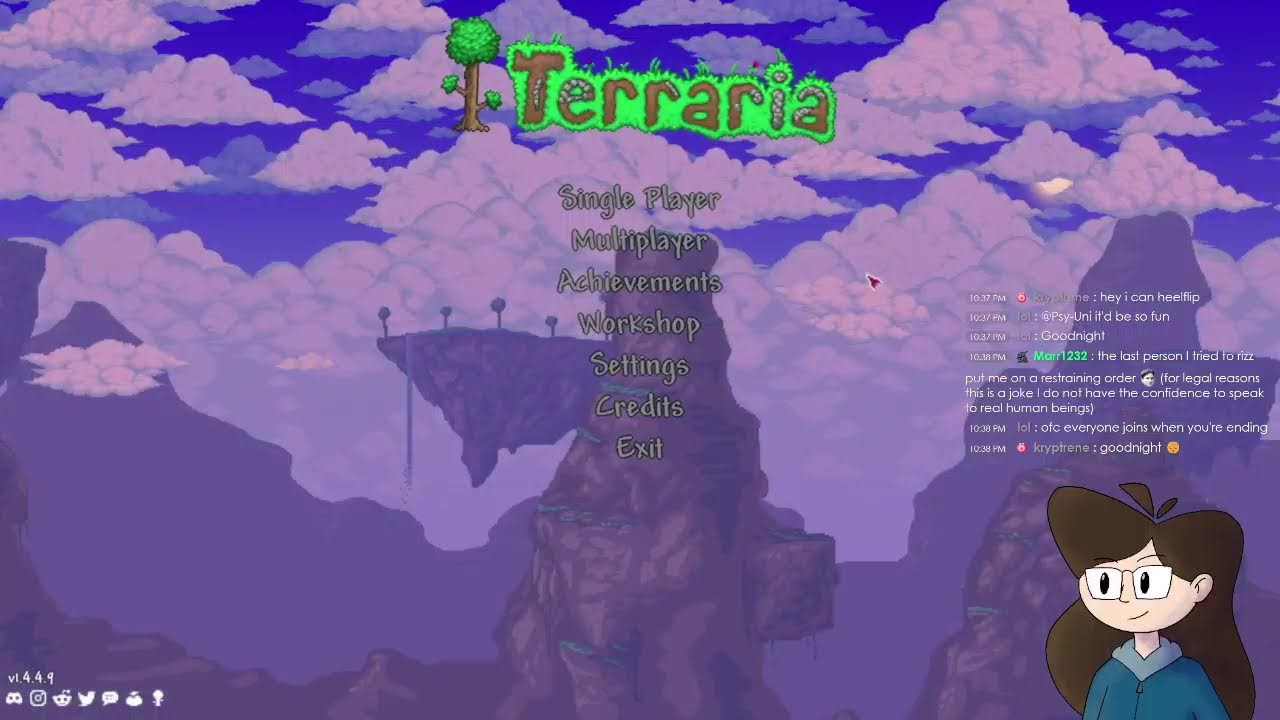 Literally just trying to organize my Terraria possessions 😭