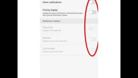 HUAWEI - How to enable notification