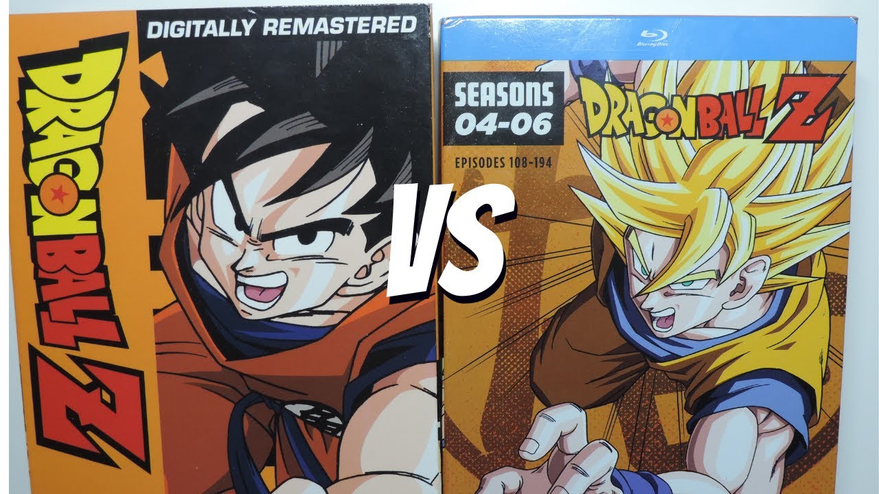 DragonBallz:Blu-ray VS HD remastered( what is the difference )walmart haul-2023