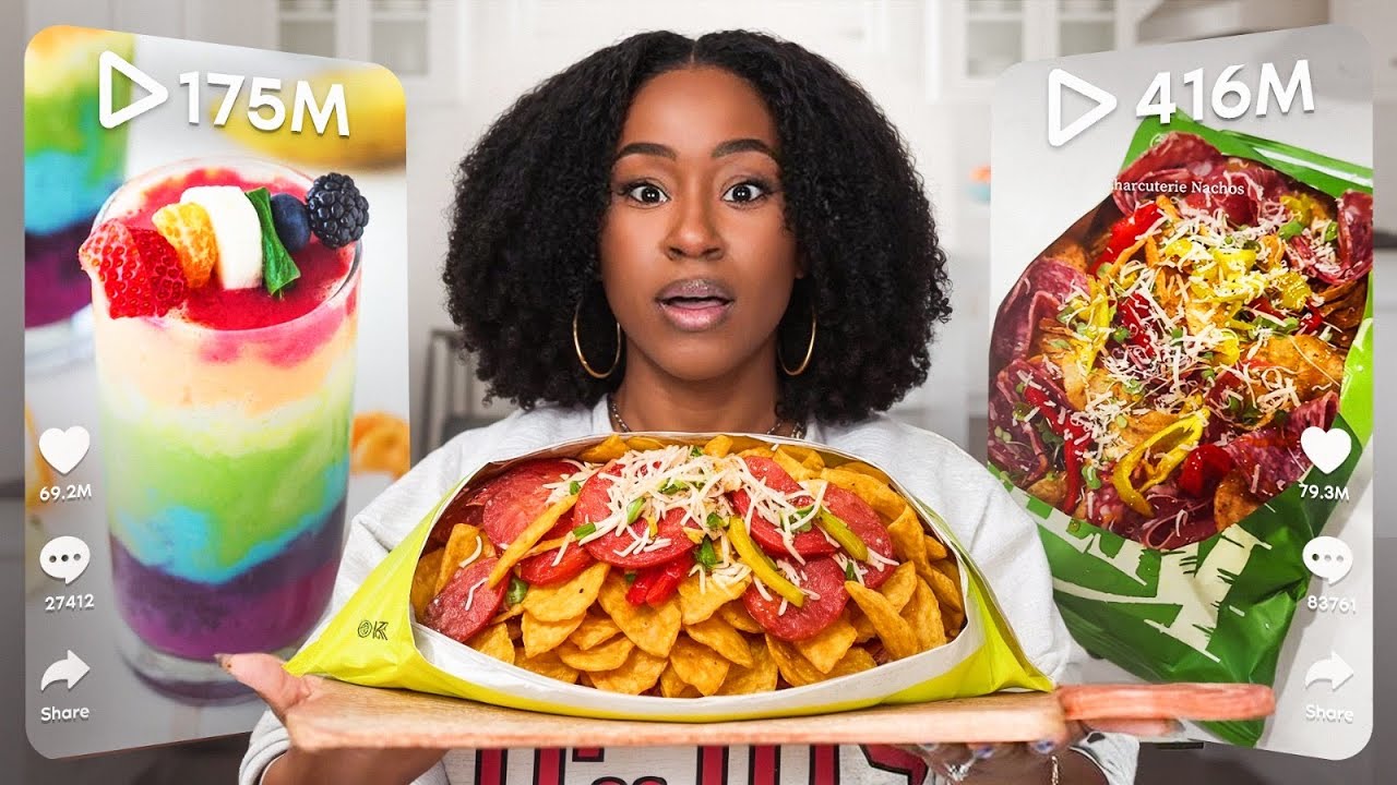 I Tested the MOST VIEWED TikTok SNACK Recipes