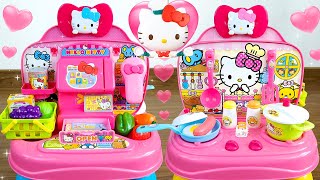 Satisfying with Unboxing Super Cute Pink Hello Kitty Kitchen Playset Collection ASMR | Review Toys