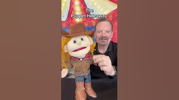 Puppet of the Day – Cowgirl made by Sunny Toys – The Puppet Hideaway with Eric Thomsen