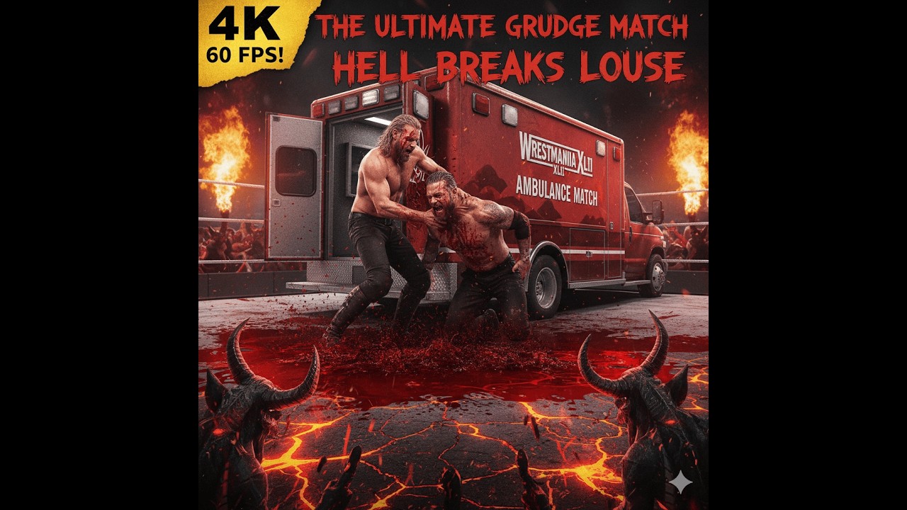 The Craziest Match WWE Never Booked! Cody Rhodes vs. Randy Orton: HELL AMBULANCE MATCH.