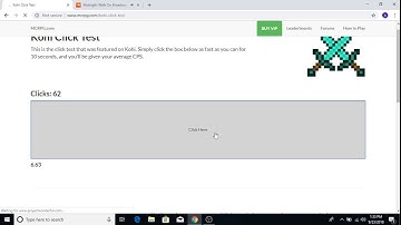 90+ Clicks! Click Test!