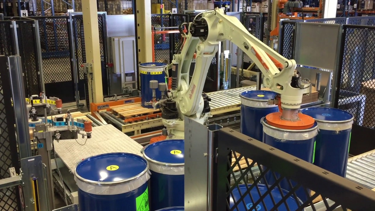 Stacking drums kit machine kawasaki CP180L