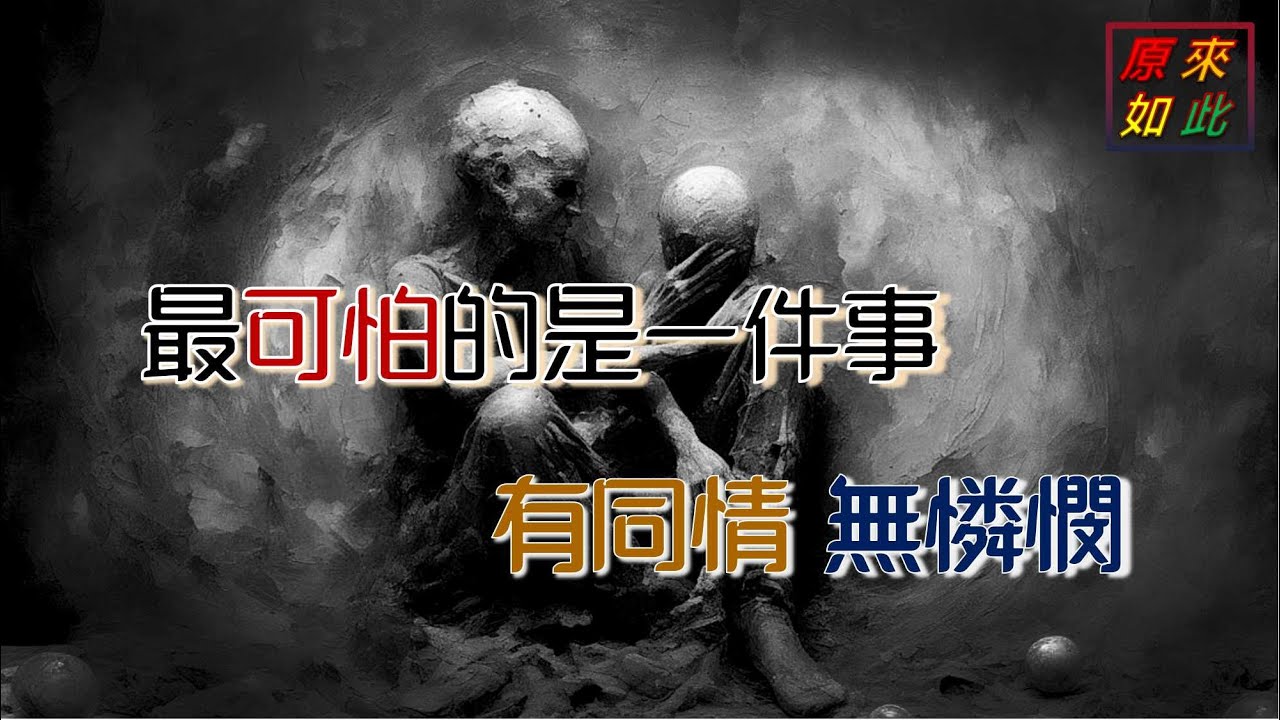 最可怕的一件事有同情無憐憫
