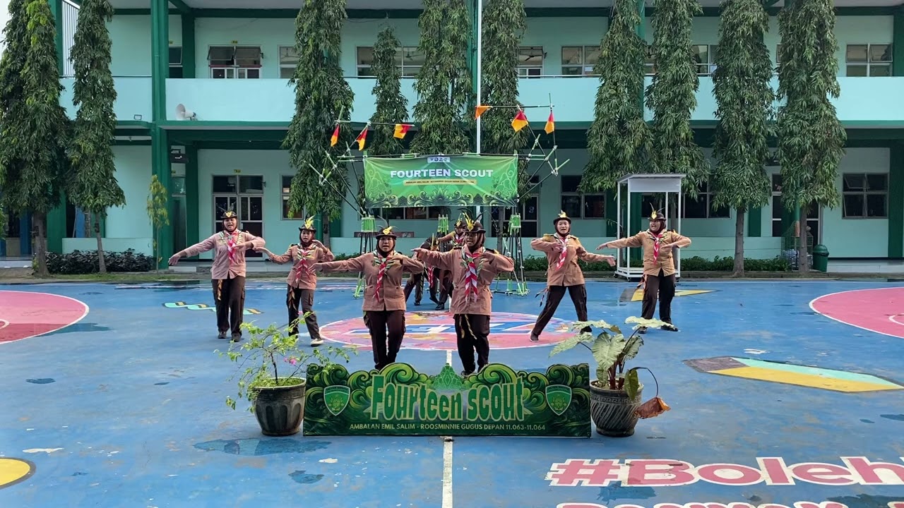 GAK ADA LAWAN! TIM 1 AMBALAN EMIL SALIM-ROOSMINNIE DALAM MENGIKUTI KOMPETISI YEL PRAMUKA