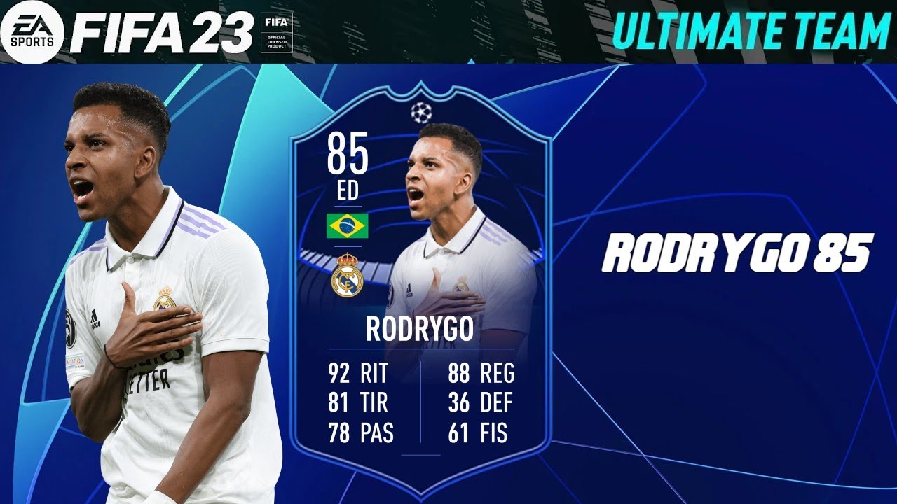 ME HAGO ESTE SBC PARA QUE TU NO TE LO HAGAS 🥰🥰 RODRYGO 85 MOTM UEFA CHAMPIONS LEAGUE REVIEW FIFA