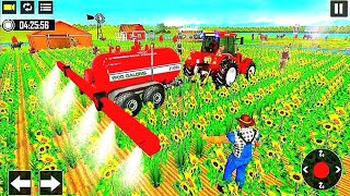 Tractor Tow Tool for Watering Plants [Part:3]- Tractor Driving 3d 2026 - Tractor Car Games screenshot 3