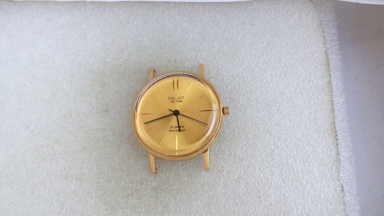 Золотые часы полет ссср 23 камня - 87 фото